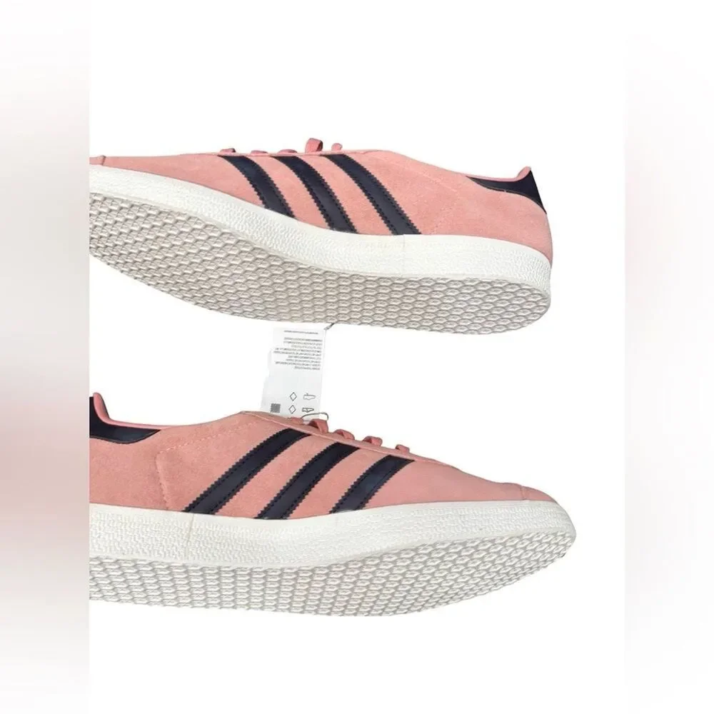 adidas Gazelle JH5388 Men's 13 Glow Pink Aurora Black Sneakers New with Box